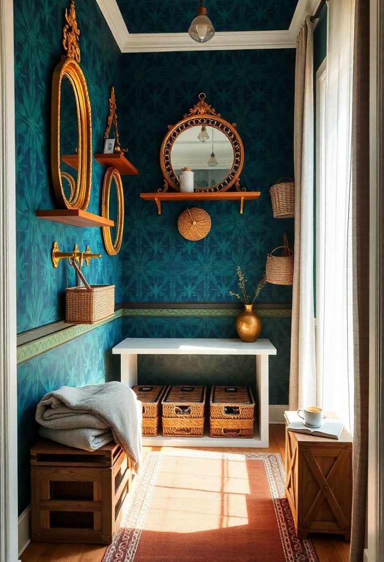 Maximalist Narrow Entryway Storage Solutions.jpg